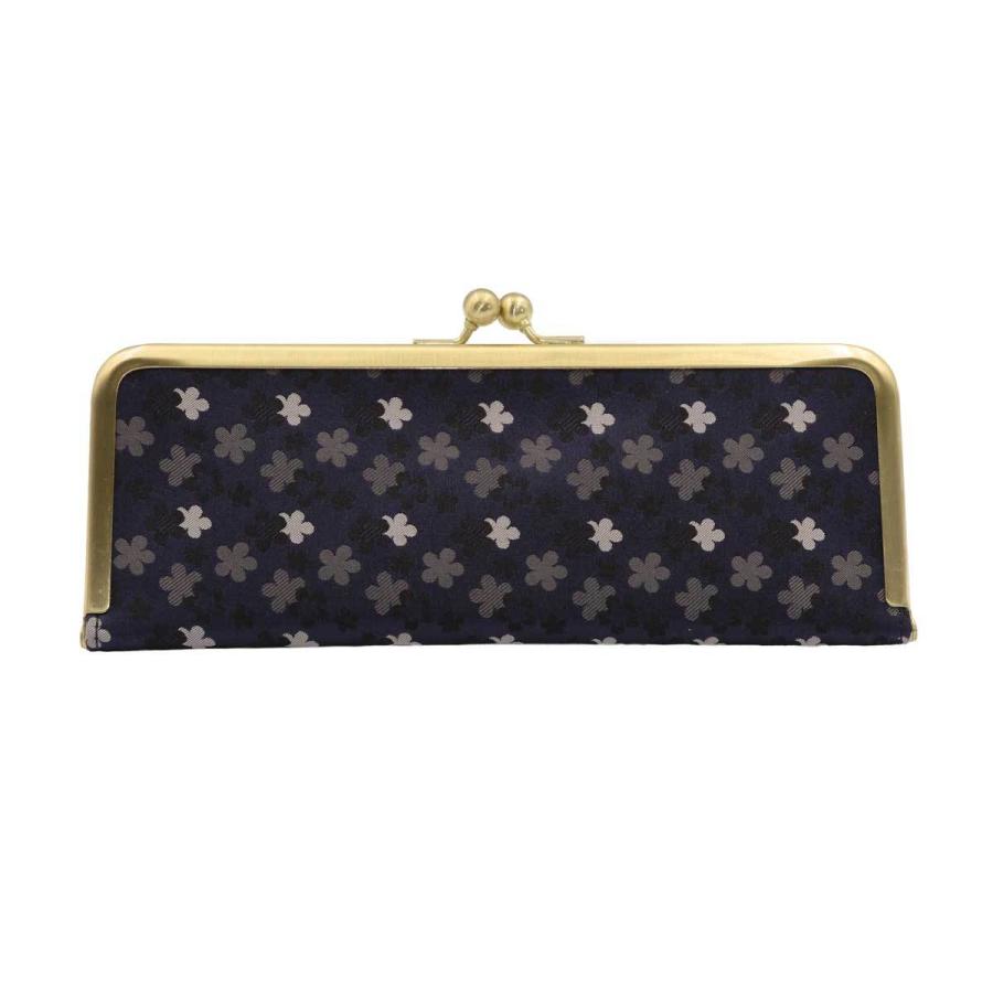 撥水加工・西陣織シルク・抗菌・抗ウイルス・がま口マスクケース・小花吹雪・日本製 |  | 01