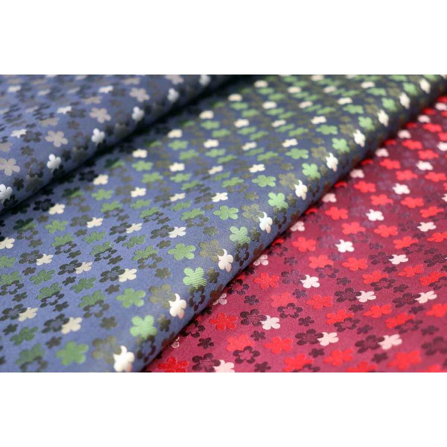 撥水加工・西陣織シルク・抗菌・抗ウイルス・がま口マスクケース・小花吹雪・日本製 |  | 15