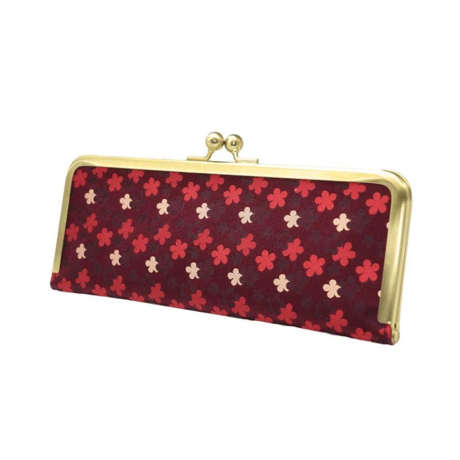 撥水加工・西陣織シルク・抗菌・抗ウイルス・がま口マスクケース・小花吹雪・日本製 |  | 06