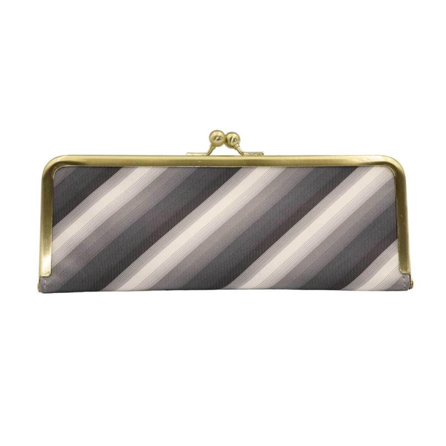 撥水加工・西陣織シルク・抗菌・抗ウイルス・がま口マスクケース・グラデーションストライプ・日本製 |  | 01