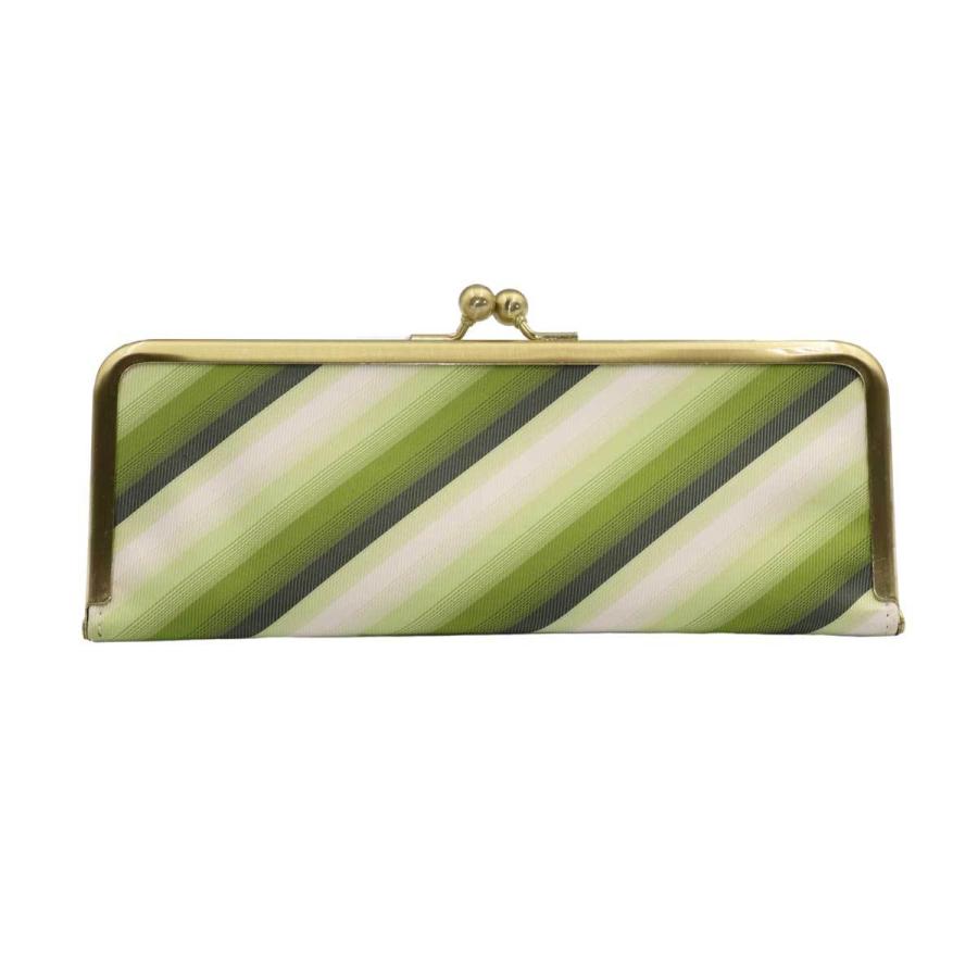 撥水加工・西陣織シルク・抗菌・抗ウイルス・がま口マスクケース・グラデーションストライプ・日本製 |  | 03