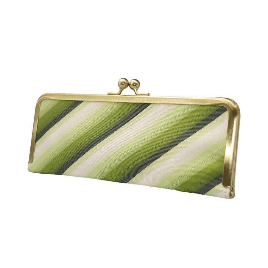 撥水加工・西陣織シルク・抗菌・抗ウイルス・がま口マスクケース・グラデーションストライプ・日本製 |  | 06