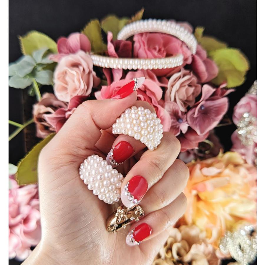 オールパールリング ALL Pearls Ring エレガントな装いに あこや真珠 