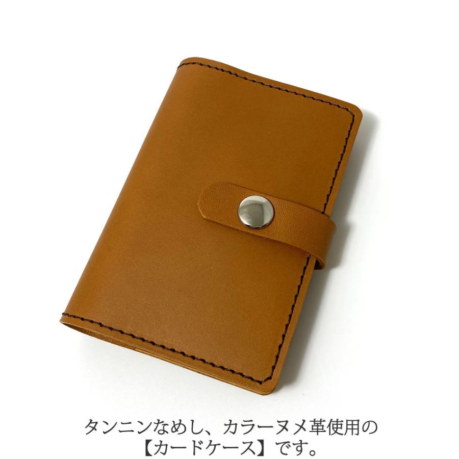 レザー カードケース 20ポケット コンパクト カード入れ パスケース