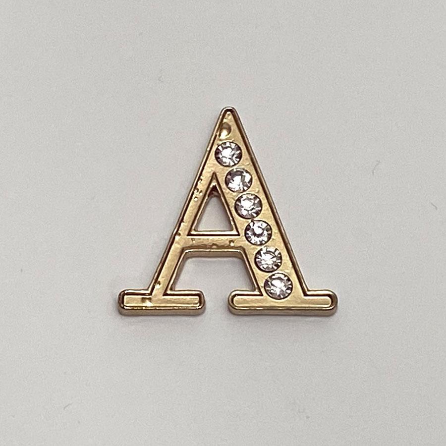 アルファベット イニシャル 英語 キラキラ デコパーツ アクセサリー