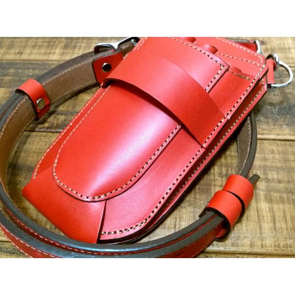 シザーケース かわいい 美容師 プロ用 シザーホルダー バッグ 3丁差し