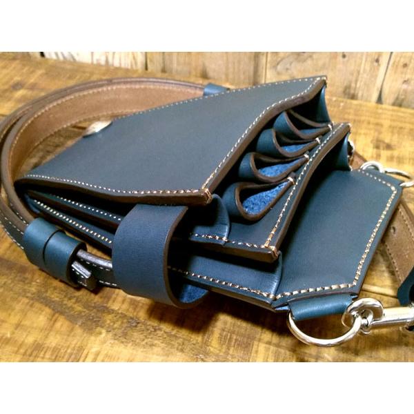 シザーケース かわいい 美容師 プロ用 シザーホルダー バッグ 4丁差し