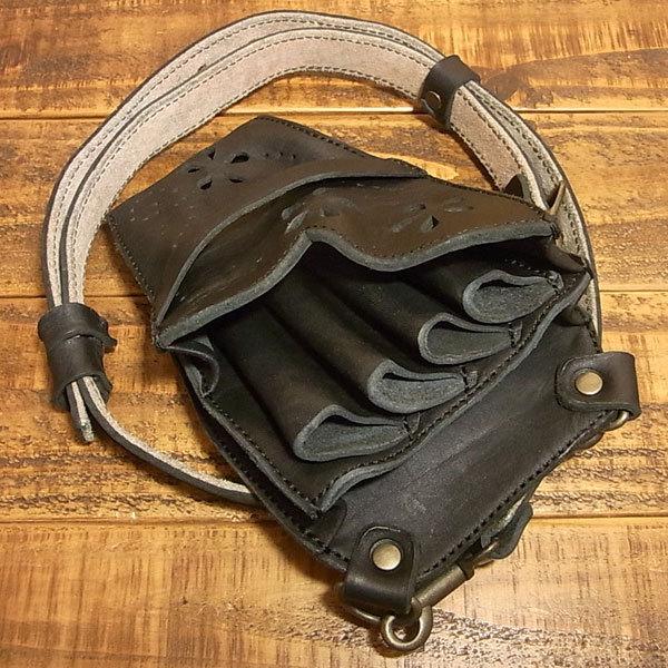 送料無料 シザーケース かわいい 美容師 トリマー 革 本革 おしゃれ 花柄 ウォッシュ レザー ビンテージシザーバッグ 牛革 プロ用 4丁 ハンドメイド 7101 黒 Sr 7101w Bk アトリエyouオリジン 通販 Yahoo ショッピング