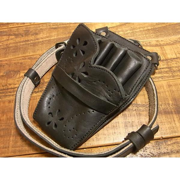 送料無料 シザーケース かわいい 美容師 トリマー 革 本革 おしゃれ 花柄 ウォッシュ レザー ビンテージシザーバッグ 牛革 プロ用 4丁 ハンドメイド 7101 黒 Sr 7101w Bk アトリエyouオリジン 通販 Yahoo ショッピング