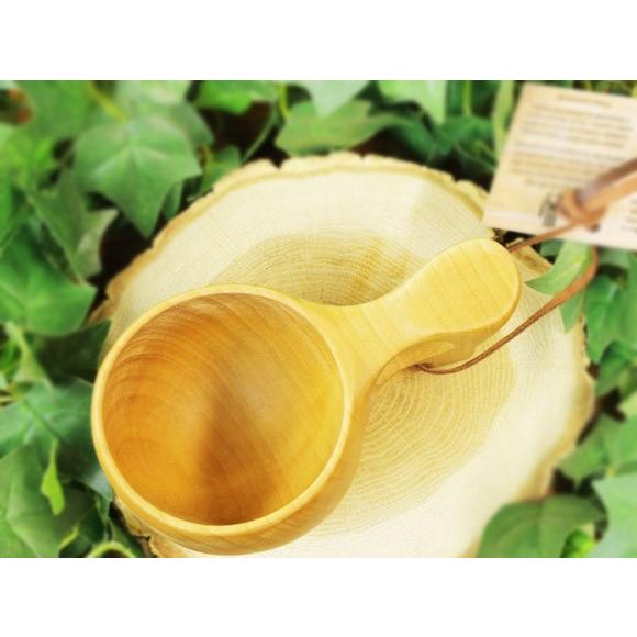 Koivumaa コイヴマー　ククサ kuksa Koivumaa コイヴマー｜ククサ(kuksa) ｜2つ穴ハンドル 190cc