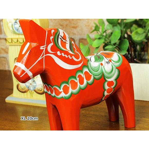 ダーラナホース/ダーラヘスト 置物 レッド/Grannas/グラナス XLサイズ