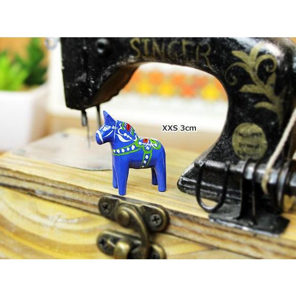 ダーラナホース/ダーラヘスト 置物 ブルー/Grannas/グラナス XXSサイズ