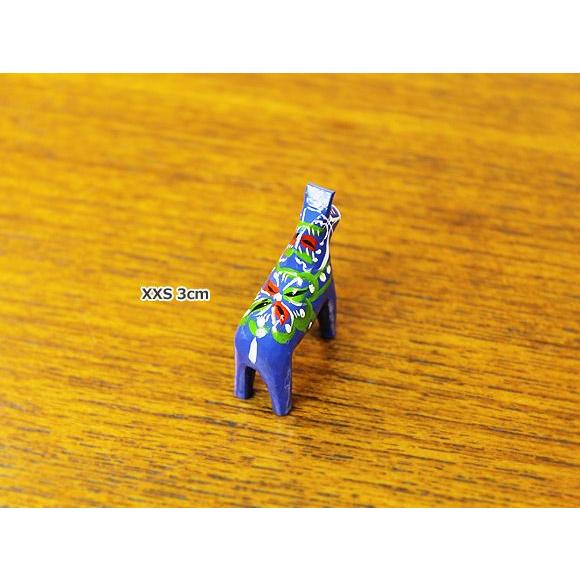 ダーラナホース/ダーラヘスト 置物 ブルー/Grannas/グラナス XXSサイズ