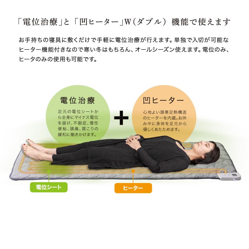 イオネスプラス　シングルマット イオネスプラス、シングルサイズ100×200