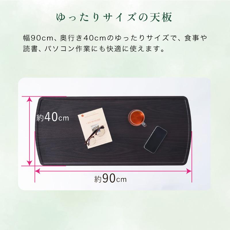 【公式店】 折りたたみガス式昇降テーブル AX-BT714 ベッドサイドテーブル ガスシリンダー式 高さ調節 ATEX BED 送料無料 | アテックス | 05