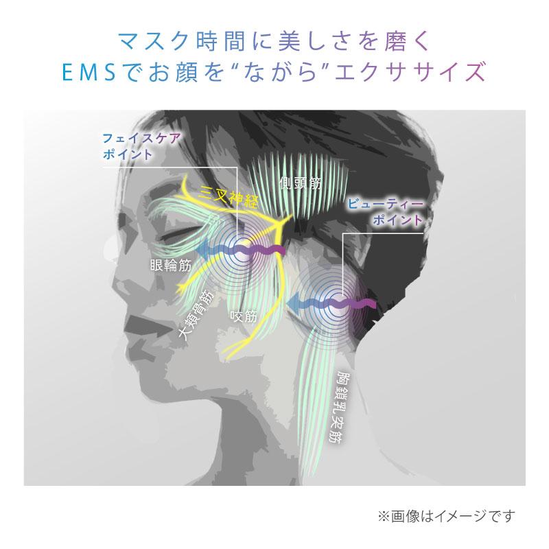 ルルド 値下げしました！ EMS マスク AX-FRL912 顔 フェイスケア 美顔