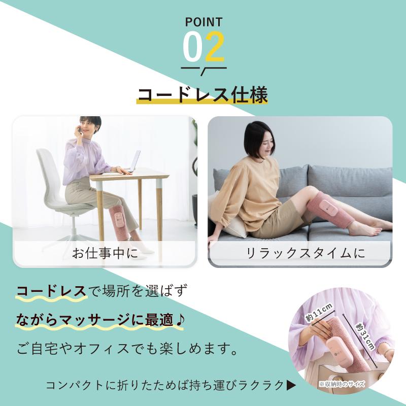 ルルド フットマッサージ フットマッサージ器 ふくらはぎゅ AX-HJ360