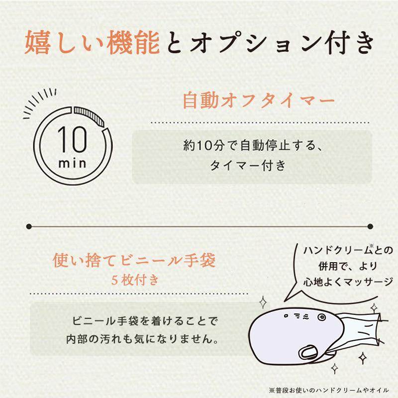 ルルド ハンディマッサージャー ハンドマッサージ機 ハンドケア