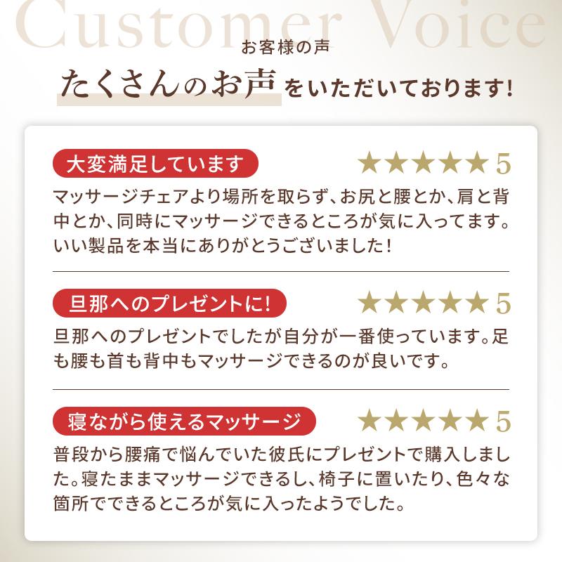 【公式店P5倍】マッサージシート 全身 ルルド プレミアム シートマッサージャー AX-HPL368 家電 腰 お尻 肩 マッサージ器 プレゼント 寝ながら | ルルド | 03