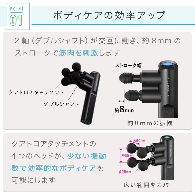 ルルド 【公式店P10倍】ルルドガン クアトロ アーム付き AX