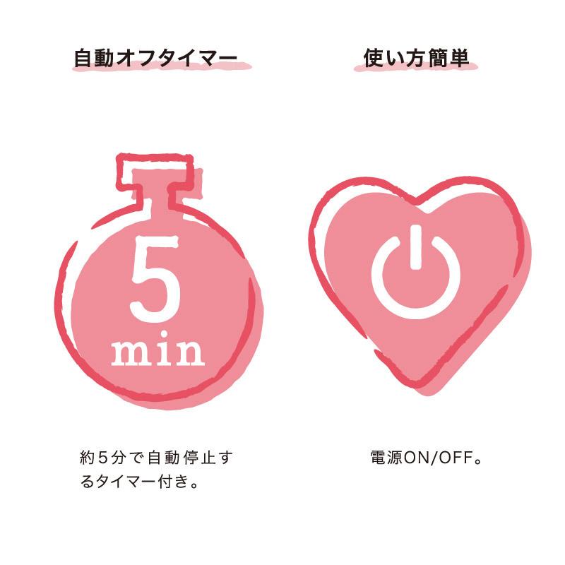 ルルド 【公式店P10倍】ルルド ハンディローラー ブルブルハート AX