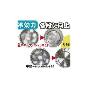 3個セット送料無料　真空二重マキシマムジョッキ1.0L　樽型 大容量 ビアジョッキ　海賊 どでか 大満足 ステンレス ビール大瓶1本｜atex｜04