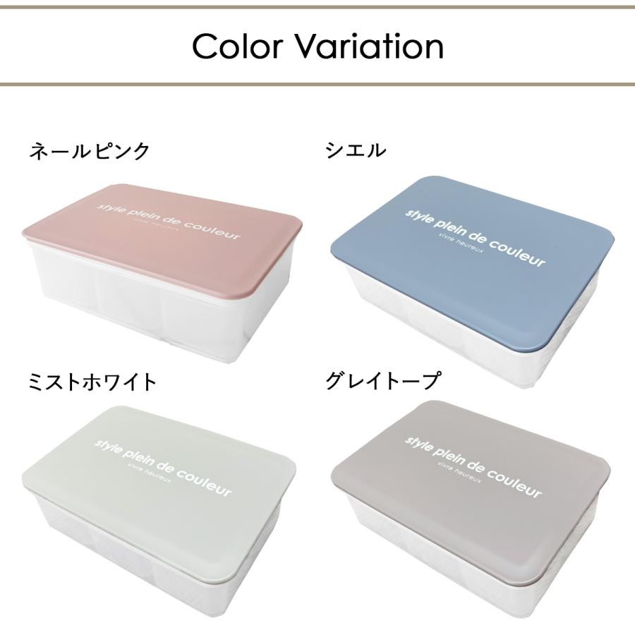 仕切りお弁当箱Lサイズ お弁当箱 ランチボックス お弁当 600ml 小分け