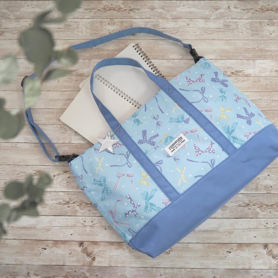 レッスンバッグ キッズ 撥水 撥水加工 男の子 女の子 おしゃれ 習い事 バッグ 手提げかばん 幼稚園 小学校 A4 手さげ 通園 通学 トートバッグ ショルダー付き |  | 14