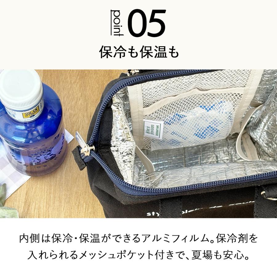他社にない新商品／ランチバッグ 保冷 2wayランチワイヤーバッグ お