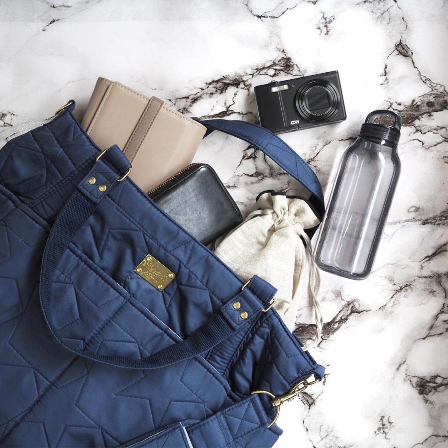 ママバッグ 16ポケットトートバッグセット マルチマット 巾着袋付 ママバッグ マルチバッグ 巾着ポーチ おむつ替えマット 多機能 大容量 |  | 19