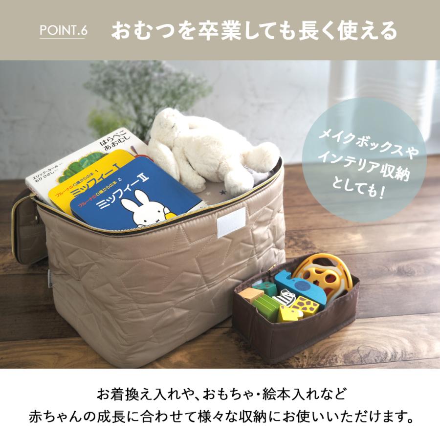 おむつストッカー おむつポーチ 持ち運び便利 仕切り付き 多機能 ベビー用品収納 取っ手付き おむつ収納 オムツストッカー 収納ボックス |  | 16