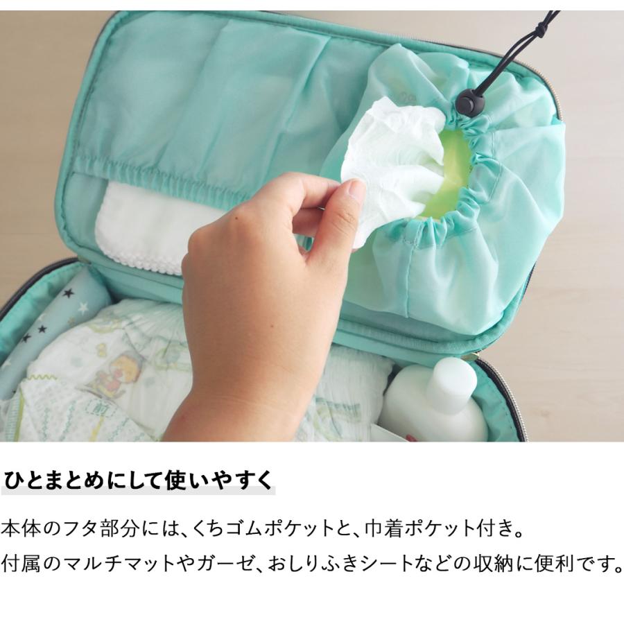 おむつストッカー おむつポーチ 持ち運び便利 仕切り付き 多機能 ベビー用品収納 取っ手付き おむつ収納 オムツストッカー 収納ボックス |  | 10