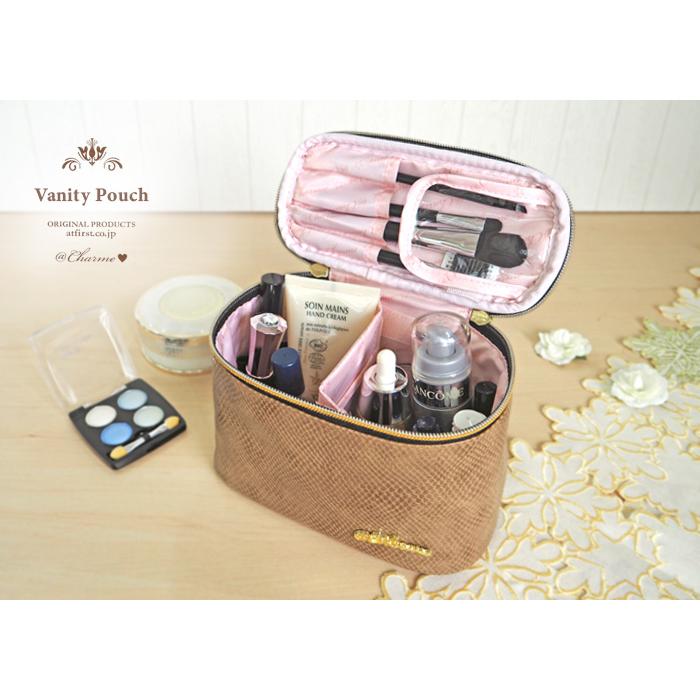 バニティポーチ コスメポーチ バニティ 化粧ポーチ メイクポーチ メイクボックス コスメボックス 持ち運び コスメ収納 |  | 05