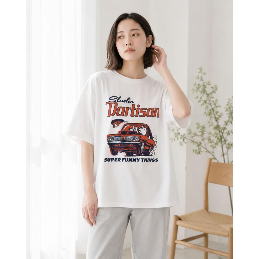 ステュディオ・ダ・ルチザン USAコットン プリントTシャツ STUDIO D'ARTISAN 半袖Tシャツ ステュディオダルチザン_std_mtt | STUDIO D'ARTISAN | 11