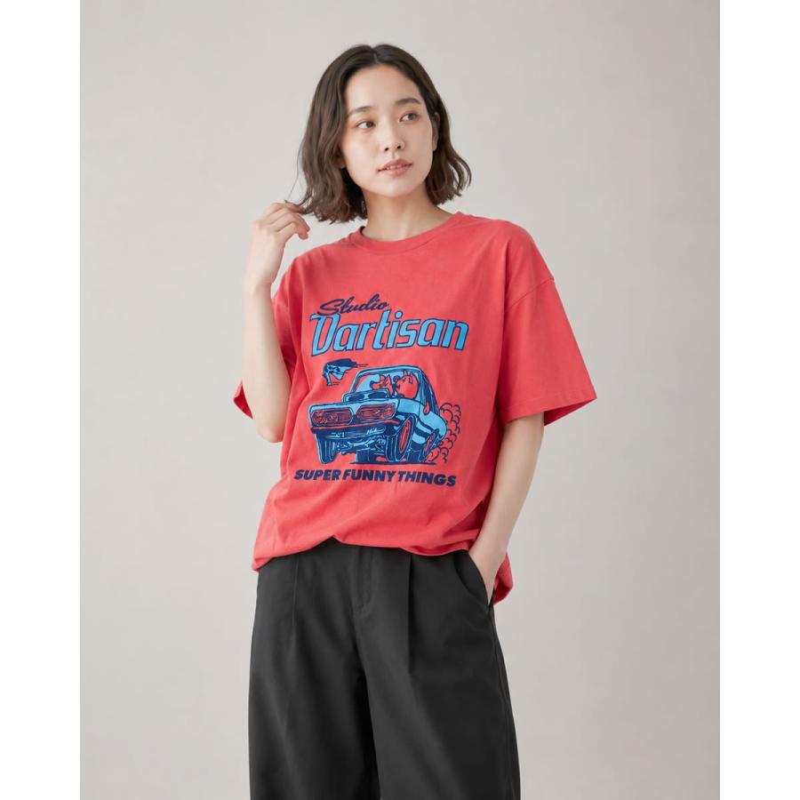 ステュディオ・ダ・ルチザン USAコットン プリントTシャツ STUDIO D'ARTISAN 半袖Tシャツ ステュディオダルチザン_std_mtt | STUDIO D'ARTISAN | 12