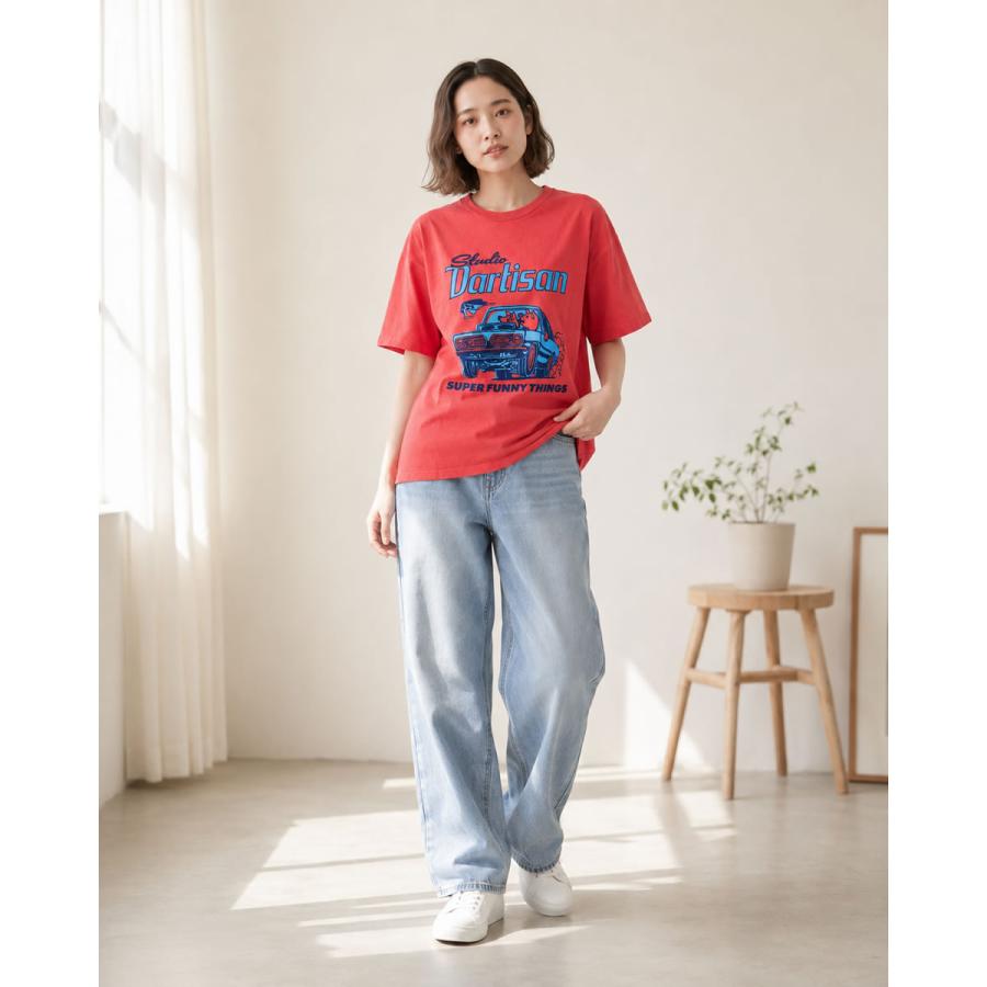 ステュディオ・ダ・ルチザン USAコットン プリントTシャツ STUDIO D'ARTISAN 半袖Tシャツ ステュディオダルチザン_std_mtt | STUDIO D'ARTISAN | 13