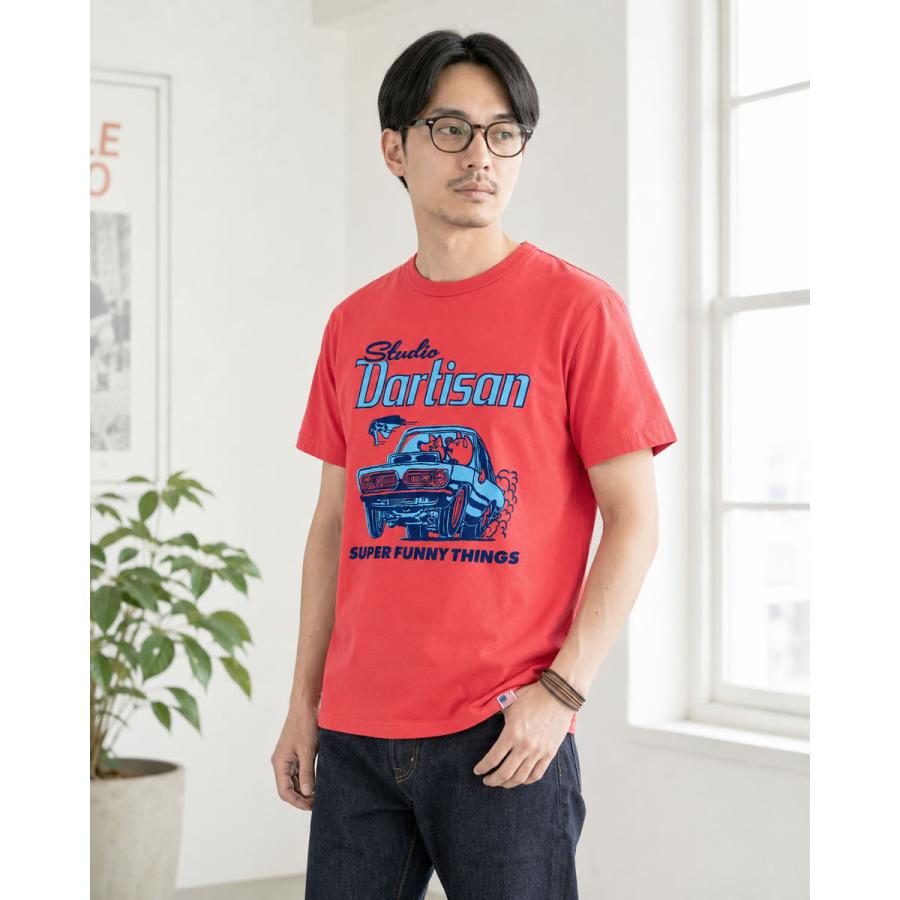 ステュディオ・ダ・ルチザン USAコットン プリントTシャツ STUDIO D'ARTISAN 半袖Tシャツ ステュディオダルチザン_std_mtt | STUDIO D'ARTISAN | 15