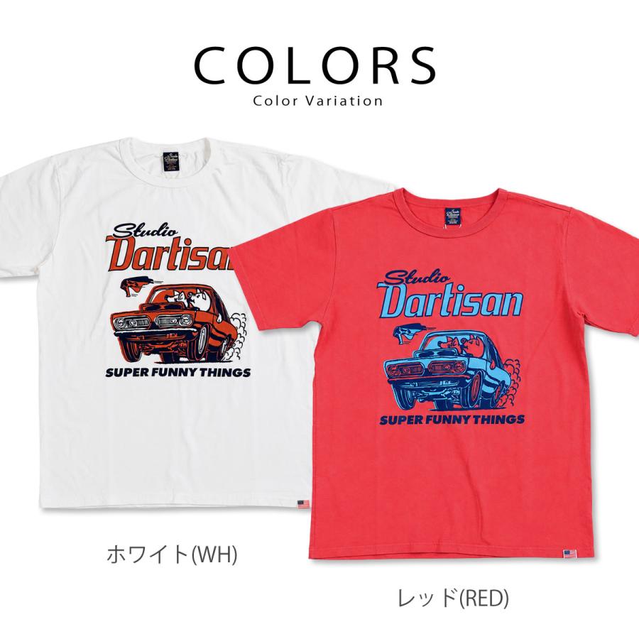 ステュディオ・ダ・ルチザン USAコットン プリントTシャツ STUDIO D'ARTISAN 半袖Tシャツ ステュディオダルチザン_std_mtt | STUDIO D'ARTISAN | 04