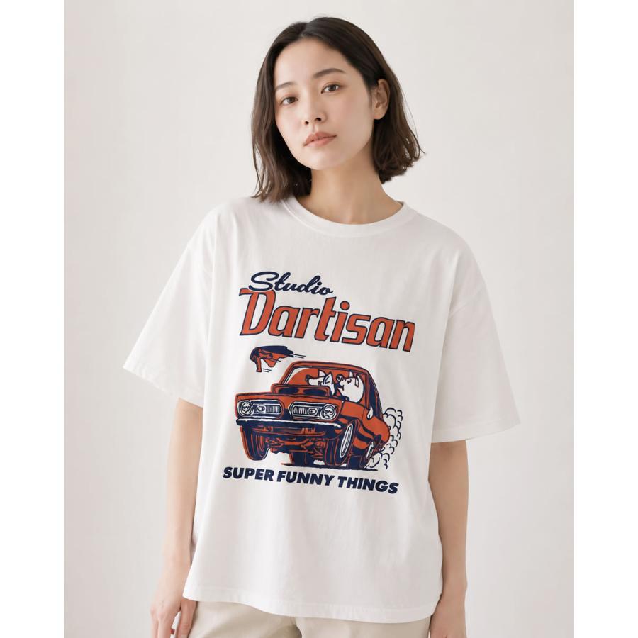 ステュディオ・ダ・ルチザン USAコットン プリントTシャツ STUDIO D'ARTISAN 半袖Tシャツ ステュディオダルチザン_std_mtt | STUDIO D'ARTISAN | 08