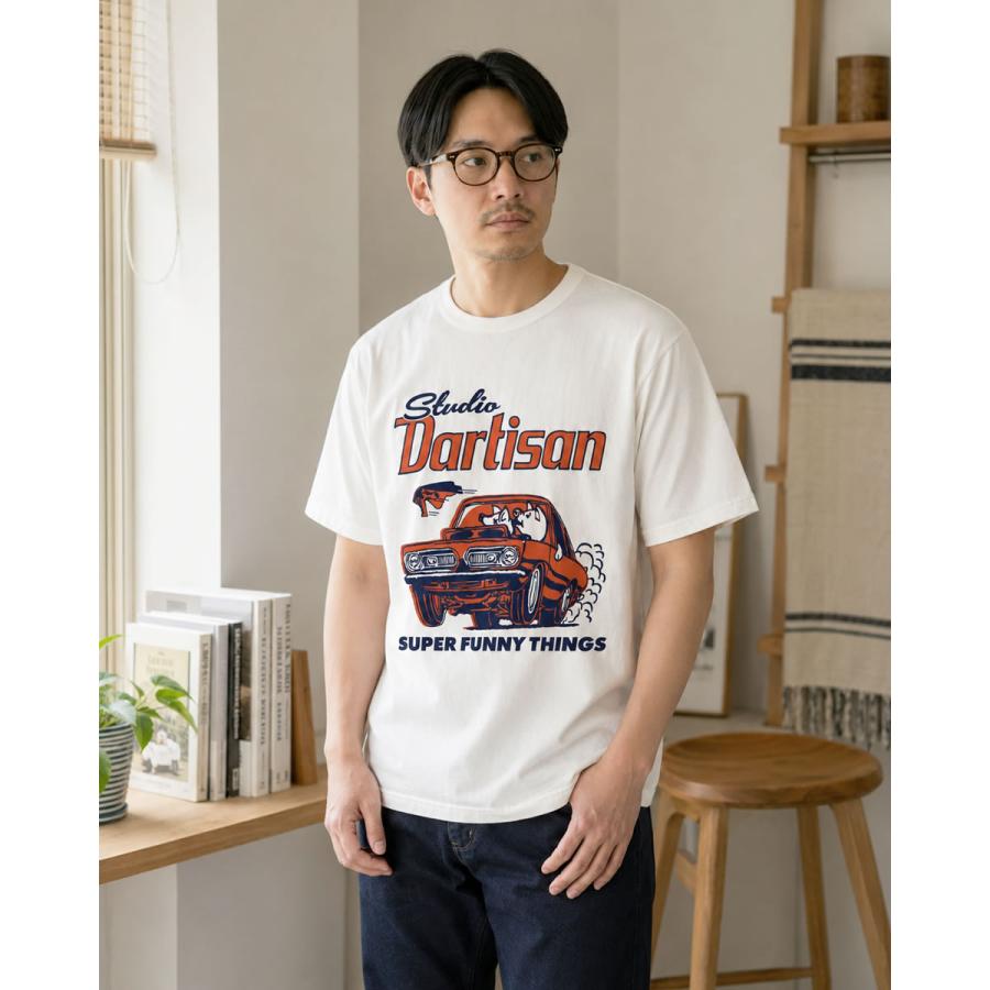 ステュディオ・ダ・ルチザン USAコットン プリントTシャツ STUDIO D'ARTISAN 半袖Tシャツ ステュディオダルチザン_std_mtt | STUDIO D'ARTISAN | 09