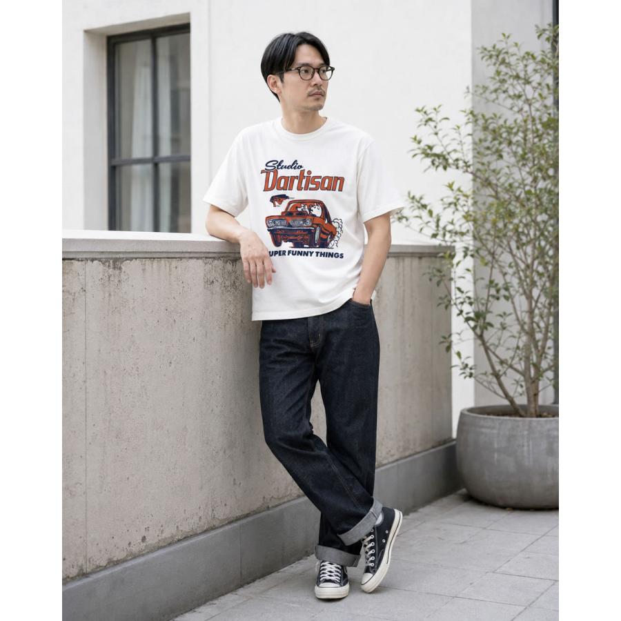 ステュディオ・ダ・ルチザン USAコットン プリントTシャツ STUDIO D'ARTISAN 半袖Tシャツ ステュディオダルチザン_std_mtt | STUDIO D'ARTISAN | 10