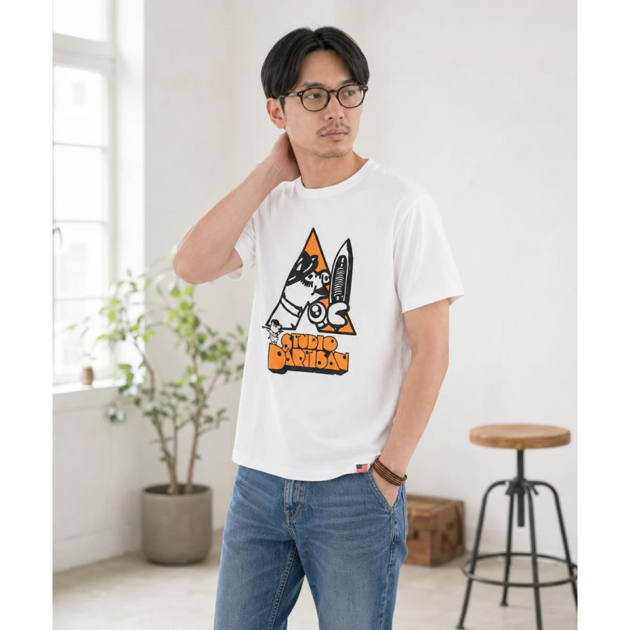 ステュディオ・ダ・ルチザン USAコットン プリントTシャツ STUDIO D'ARTISAN 半袖Tシャツ ステュディオダルチザン_std_mtt | STUDIO D'ARTISAN | 12
