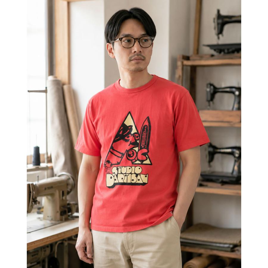ステュディオ・ダ・ルチザン USAコットン プリントTシャツ STUDIO D'ARTISAN 半袖Tシャツ ステュディオダルチザン_std_mtt | STUDIO D'ARTISAN | 08