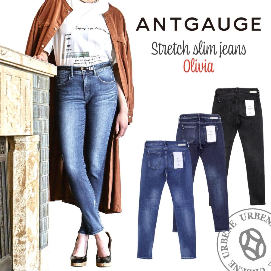 ANTGAUGE パンツsサイズ ANTGAUGE Antgauge アントゲージ olivia スーパーストレッチ