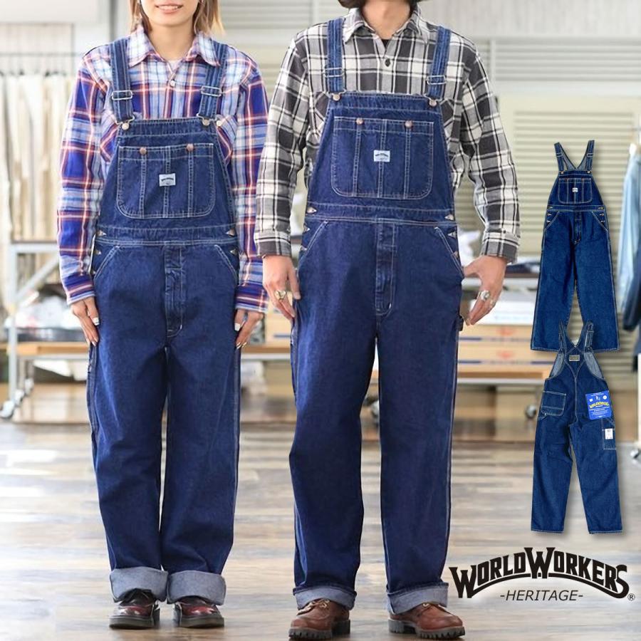 WORLD WORKERS オーバーオール ワールドワーカーズ ビッグジョン