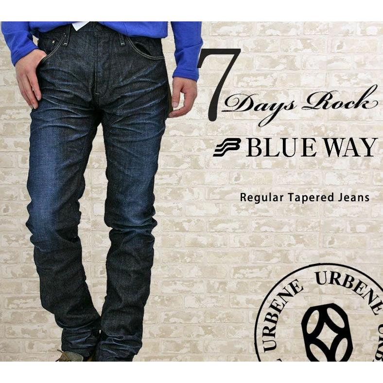 BLUE WAY ブルーウェイ ジーンズ 7Days Rock ダークビンテージ