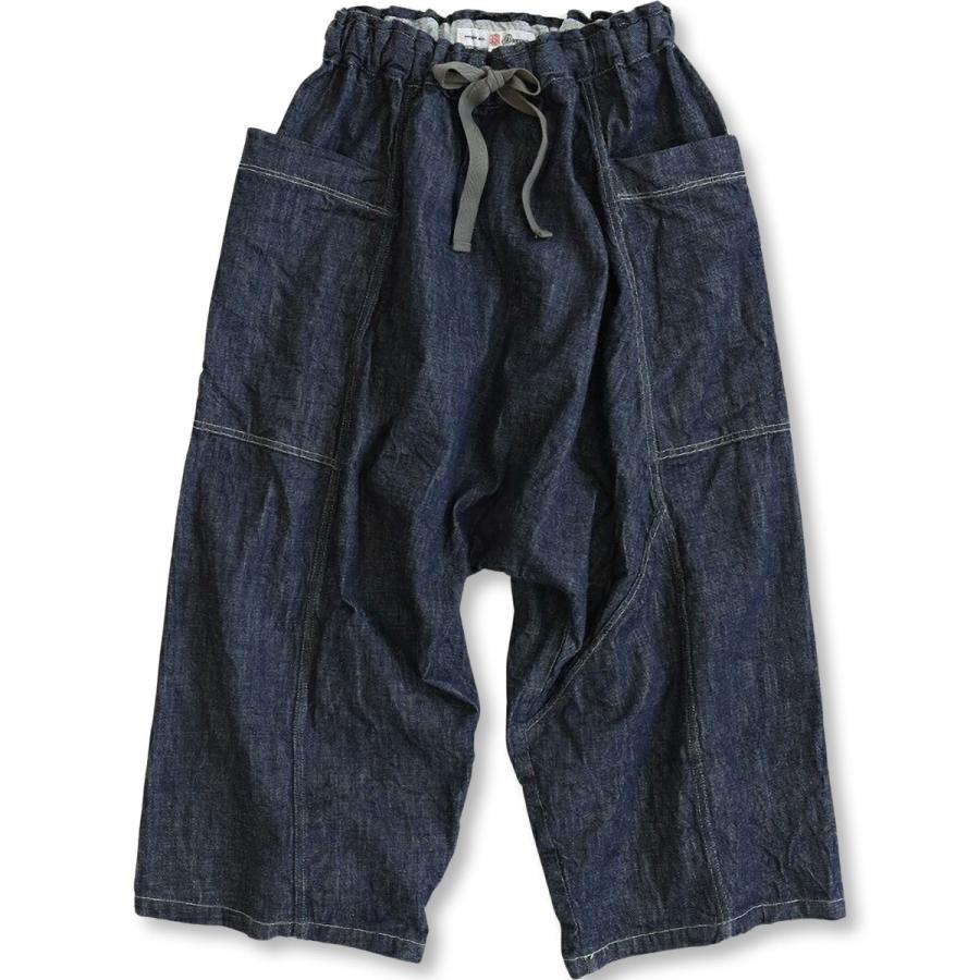 Brocante サルエルパンツ ブロカント ポムパンツ 10ozデニムパンツ
