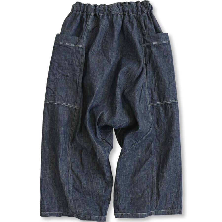 Brocante サルエルパンツ ブロカント ポムパンツ 10ozデニムパンツ