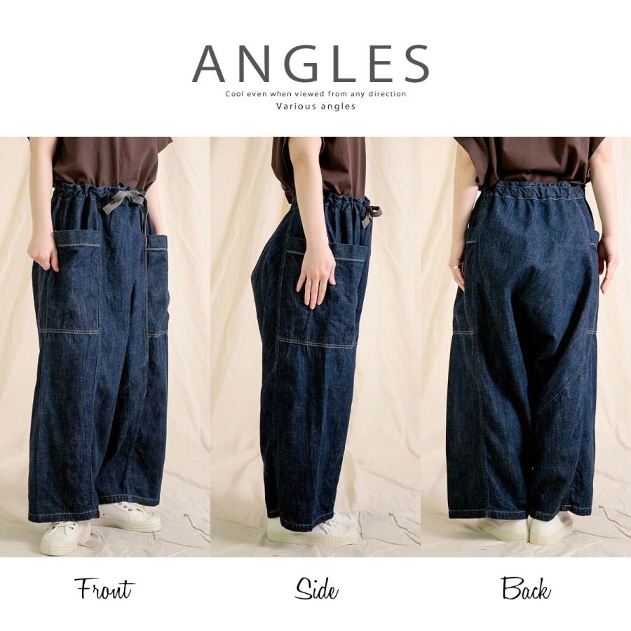 Brocante サルエルパンツ ブロカント ポムパンツ 10ozデニムパンツ