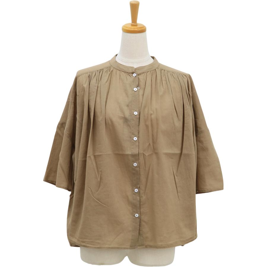 Brocante DMG インドボイル シスフロンセシャツシアー素材 レディース